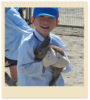 移動動物園写真