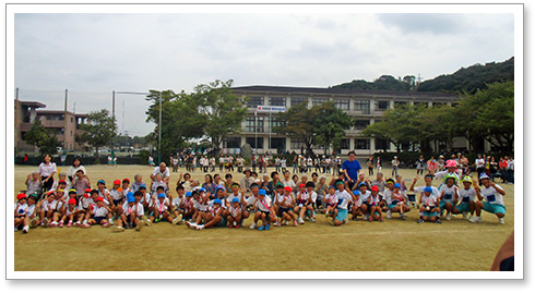 富塚中学の体育大会